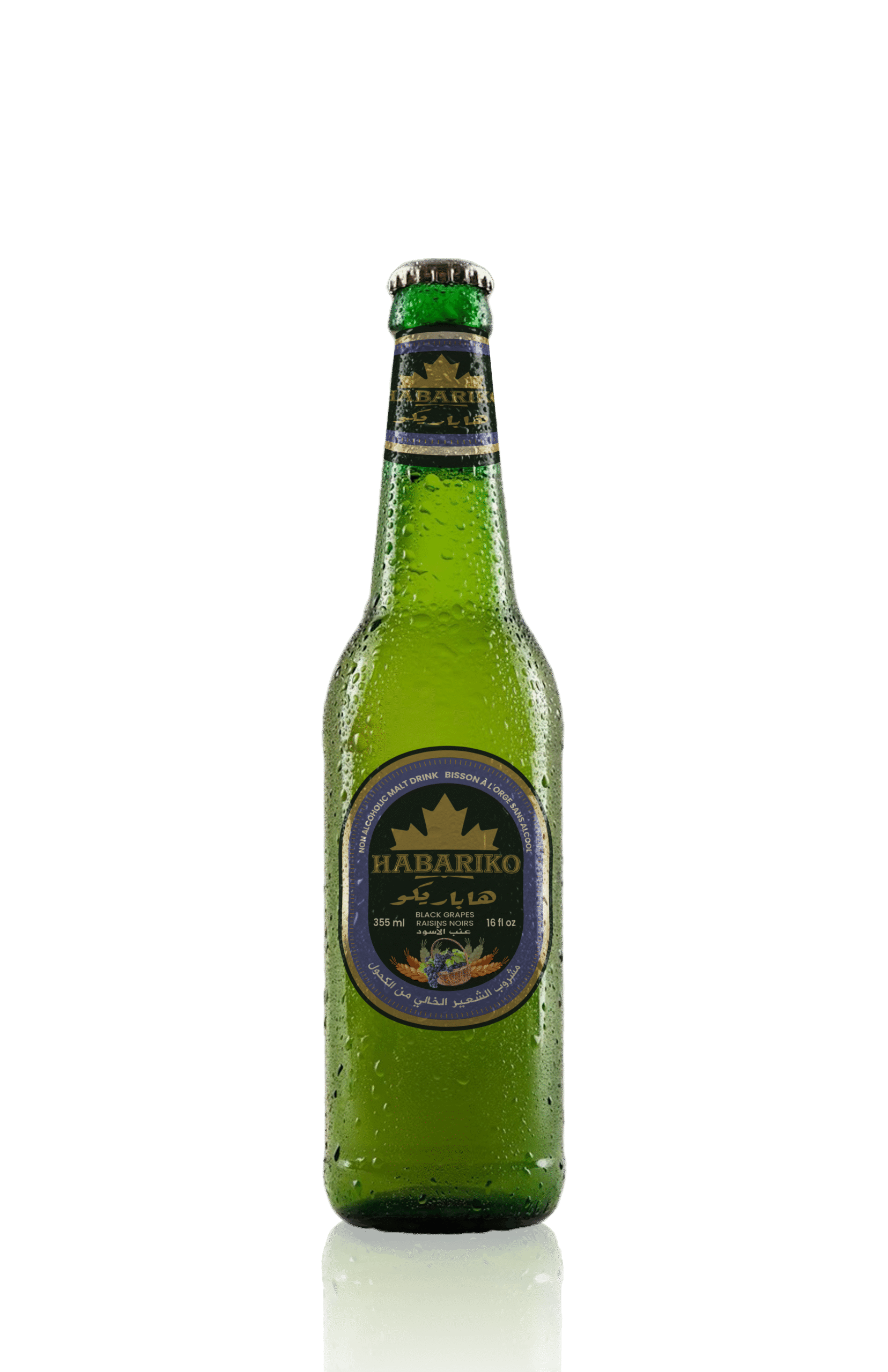 habariko black grapes malt drink